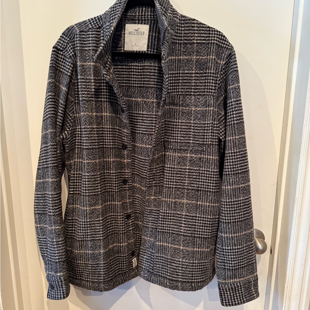 Hollister Monochrome Checkered Jacket